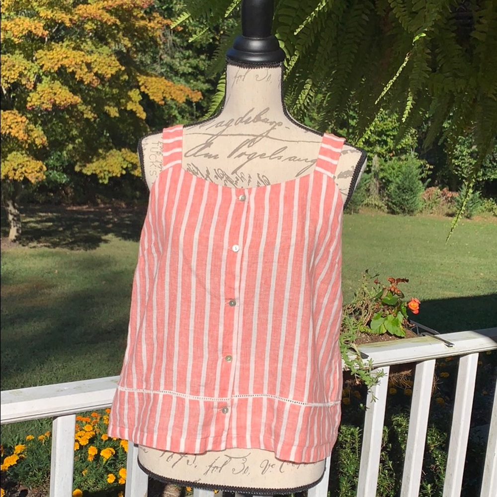 C&C California Linen Top
